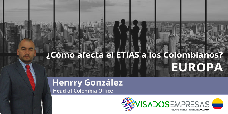 Permiso ETIAS Visados Empresas Colombia